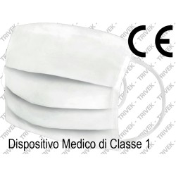 Mascherina Chirurgica Disp. Med. Classe 1 BFE 99,7 - 17x11 cm CE "DAVE" GO-FORM