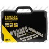 Set 26 pz Chiavi a Bussola con Cricchetto Attacco 1/2" FatMax STANLEY