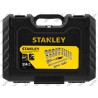 Set 24 pz Chiavi a Bussola con Cricchetto Attacco 1/2" STANLEY