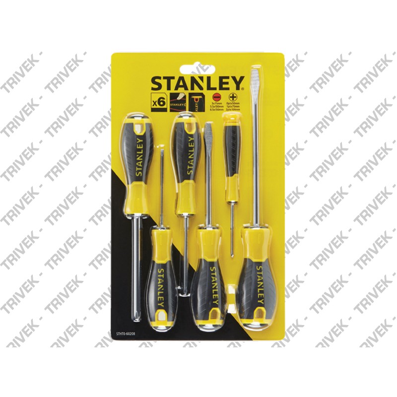 Set 6 Cacciavite Essential Blisterati STANLEY