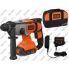 Martello Tassellatore SDS+ 18V 1x2,0Ah in Soft Bag BLACK+DECKER