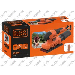 Levigatrice Orbitale 150 W 1/3 di Foglio BLACK+DECKER