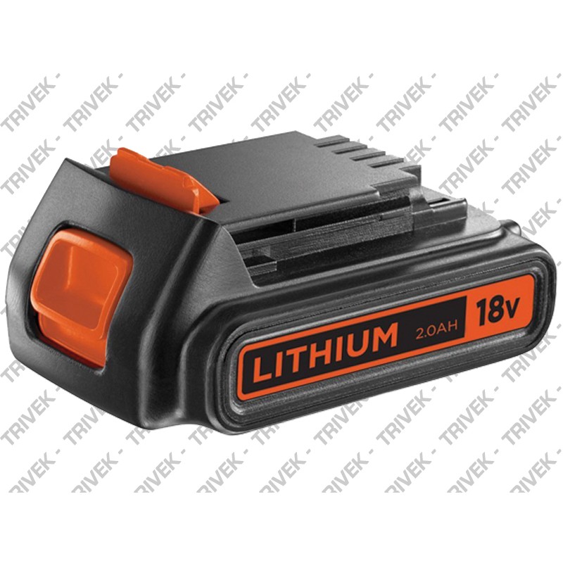 Batteria Litio 18 V 2.0 Ah BLACK+DECKER