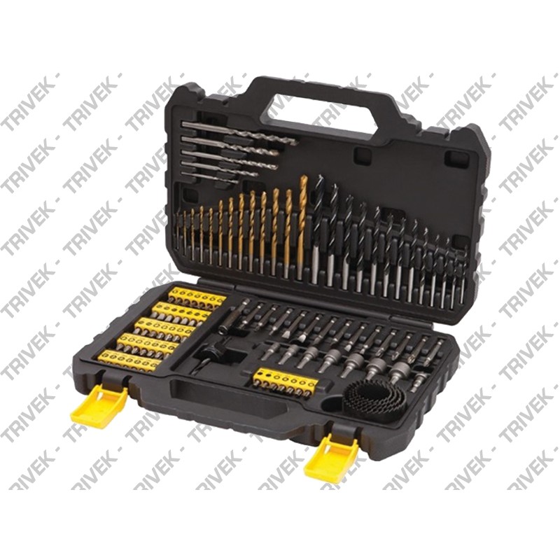 5 pezzi di Gift Set 100 Pezzi per Forare ed Avvitare STANLEY FATMAX