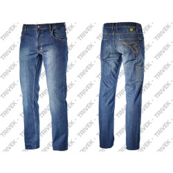 Pantalone da Lavoro "Stone" DIADORA Blu Jeans Lavato