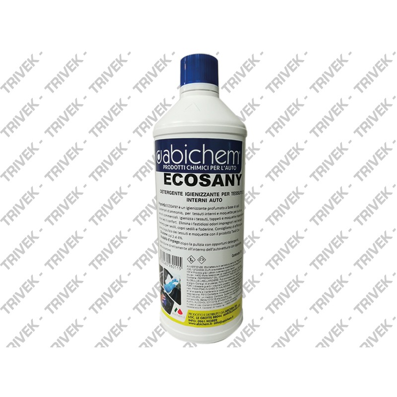 Igienizzante per Tessuti e Interni Auto "EcoSany" ABICHEM