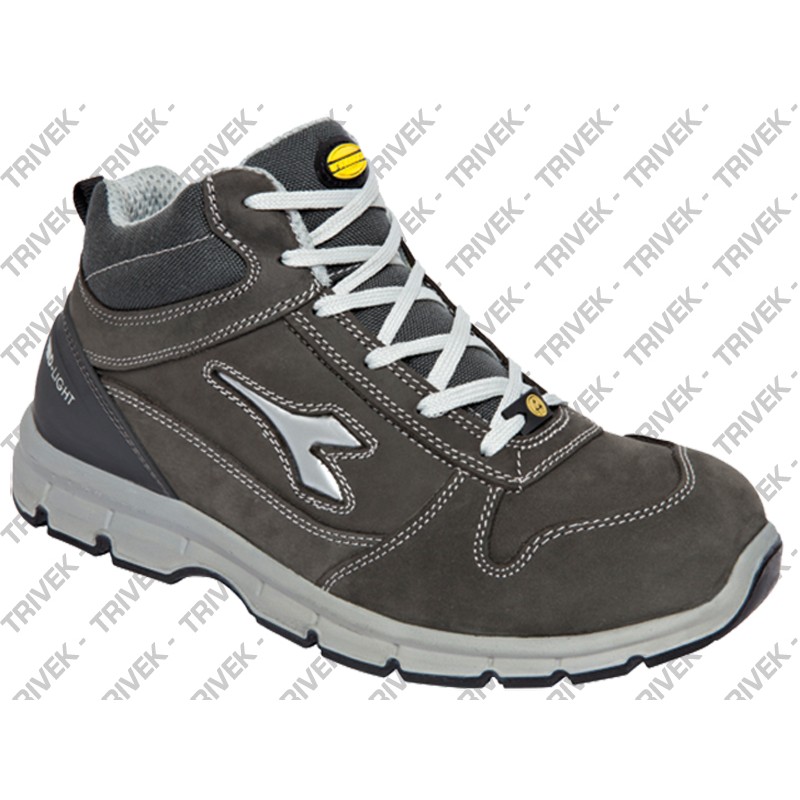 Calzatura Sicurezza "Run II High" S3-SRC-ESD DIADORA Grigio Castello