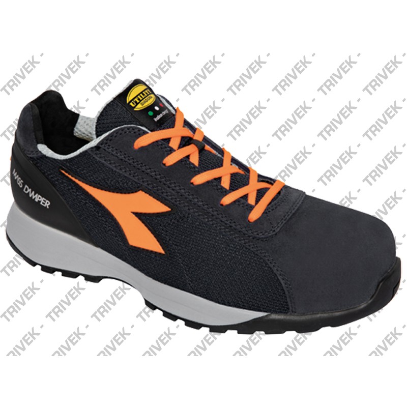 Calzatura di Sicurezza "Glove MDS Text Low" S1P-SRC-HRO DIADORA blu-arancio