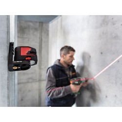 Livella Laser Raggio Rosso LINO L2S-1 con Batterie Litio LEICA