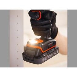 Trapano Avvitatore a Percussione 2 Batt. 18V in Valigetta BLACK+DECKER