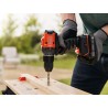 Trapano Avvitatore a Percussione 2 Batt 18 V Li 1,5Ah Brushless BLACK+DECKER