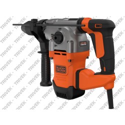 Martello Demolitore-Scalpellatore 1250 W Sds+ in Valigetta BLACK+DECKER