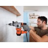 Martello Demolitore-Scalpellatore 1250 W Sds+ in Valigetta BLACK+DECKER