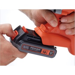 Martello Tassellatore SDS+ 18V 1x2,0Ah in Soft Bag BLACK+DECKER