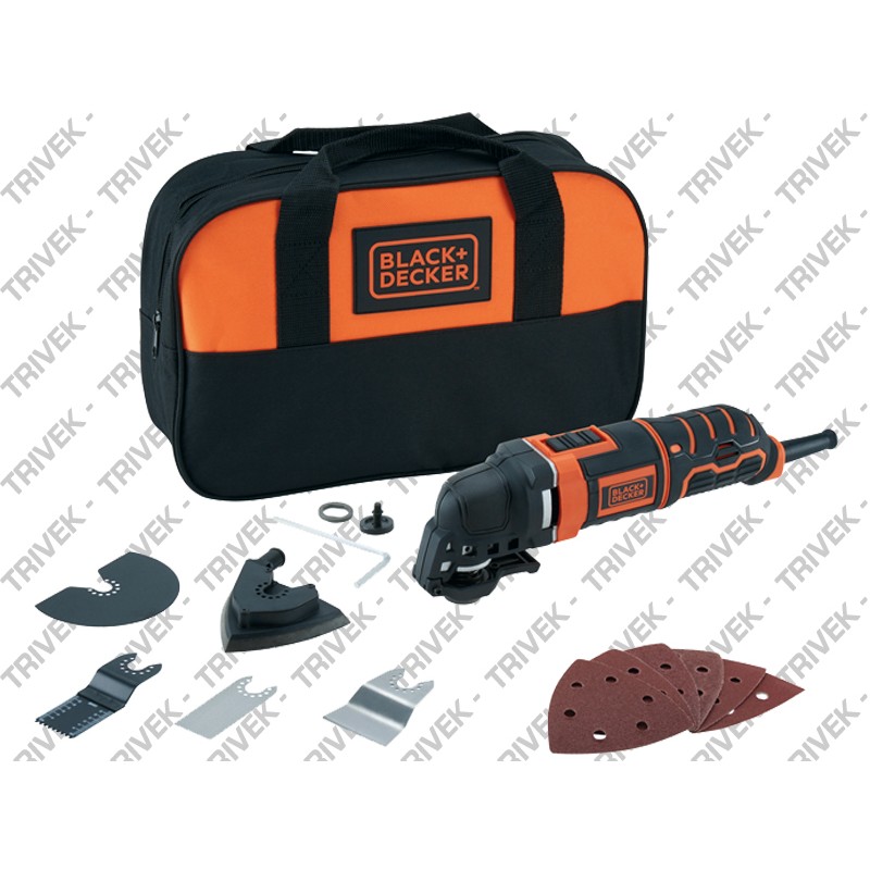 Kit Borsa Utensile Multifunzione 300 W in Soft Bag BLACK+DECKER
