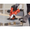 Mini Sega Circolare 400 W BLACK+DECKER