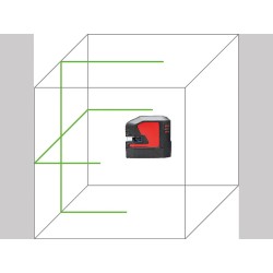 Livella Laser Raggio Verde LINO L2G-1 con Batterie Litio LEICA