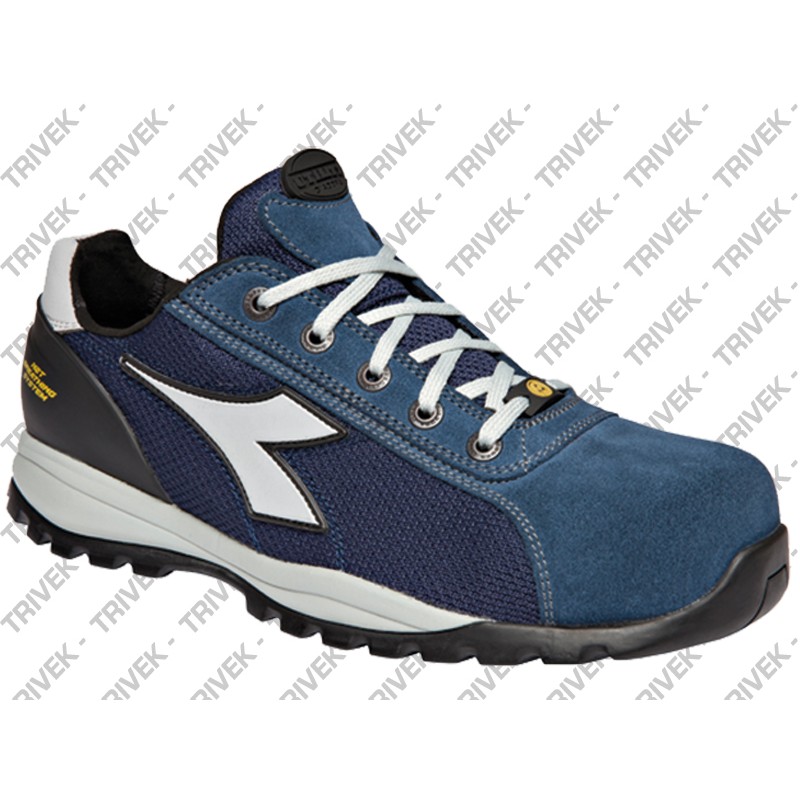 Calzatura Sicurezza "Glove Tech Low" S1P-SRA-HRO-ESD DIADORA Blu Cosmo