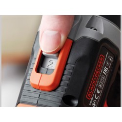 Kit Trapano Avvitatore Percuss. 18V +1 Batteria 4Ah+1 Batteria 2Ah BLACK+DECKER