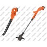 KIT Tagliabordi Litio 18V + Soffiatore 18V + 2 Batterie BLACK+DECKER