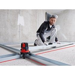 Livella Laser Raggio Rosso LINO L4P1-1 con Batterie Litio LEICA