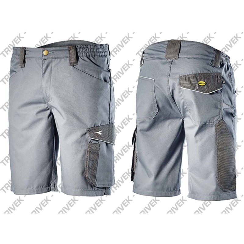 Bermuda da Lavoro "Bermuda Poly" DIADORA Grigio Acciaio