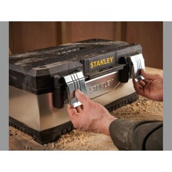 Cassetta "Metal Plastic" Galvanizzata con Vaschetta STANLEY