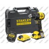 Trapano Avvitatore V20 Litio 18V 2 x 2  Ah Brushless STANLEY FATMAX