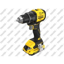Trapano Avvitatore V20 Litio 18V 2 x 2  Ah Brushless STANLEY FATMAX