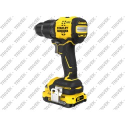 Trapano Avvitatore a Percussione Brushless Litio V20 18V 2x 2.0Ah STANLEY FATMAX