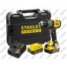 Trapano Avvitatore Percussione Litio Brushless V20 18V 2x4.0 Ah STANLEY FATMAX