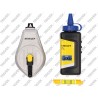 Set Tracciatore Alluminio 1:1 + Polvere + Livella Filo 30m STANLEY